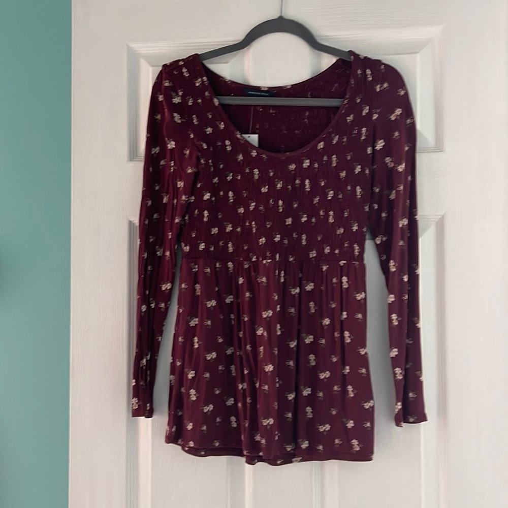 American Eagle Floral Top